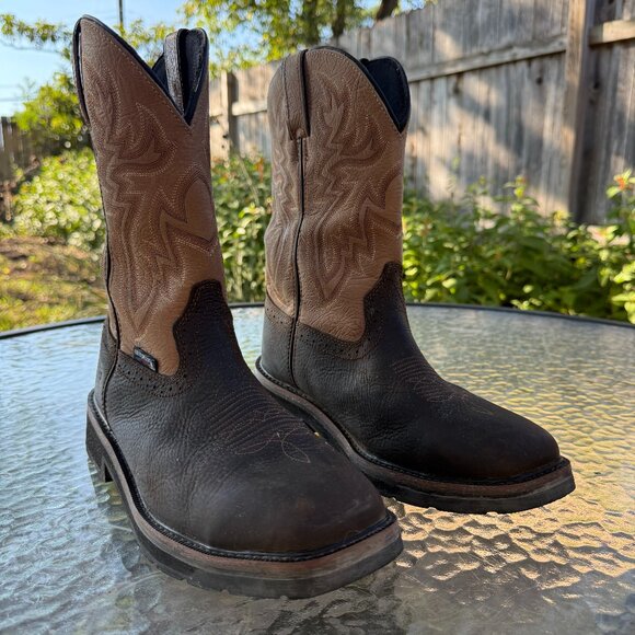 Wolverine Men's Rancher EH Steel Toe Wellington Waterproof Work Boots - Picture 4 of 9